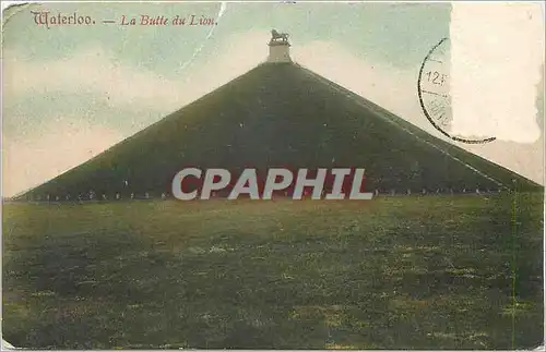 Cartes postales Waterloo La Butte du Lion