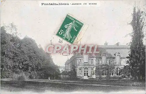 Cartes postales Fontainebleau Jardin de Diane