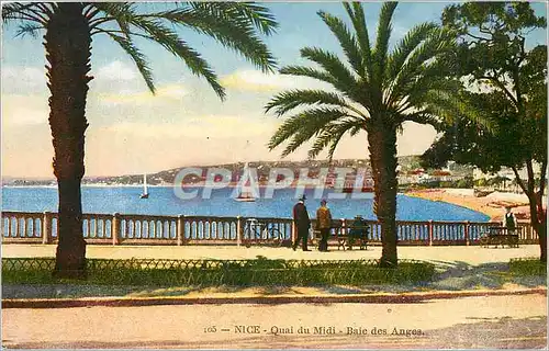 Cartes postales Nice Quai du Midi Baie des Anges