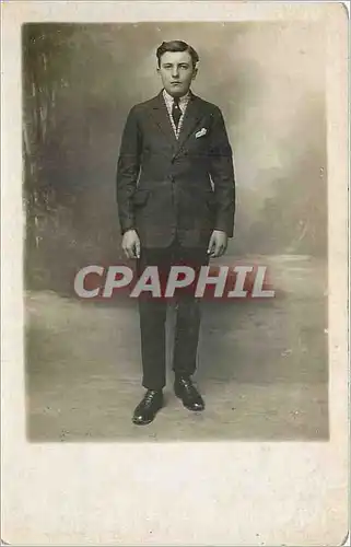 CARTE PHOTO Homme