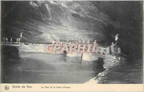 Ansichtskarte AK Grotte de Han Le Pont de la Salle d'Armes