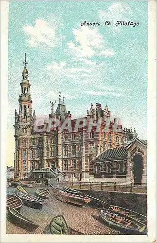 Cartes postales Anvers Le Pilotage