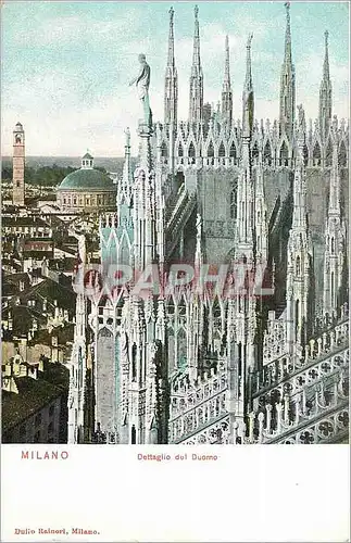 Ansichtskarte AK Milano Dettaglio del Duomo