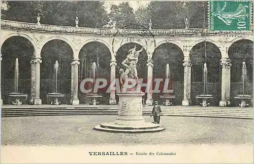 Cartes postales Versailles Bassin des Colonnades