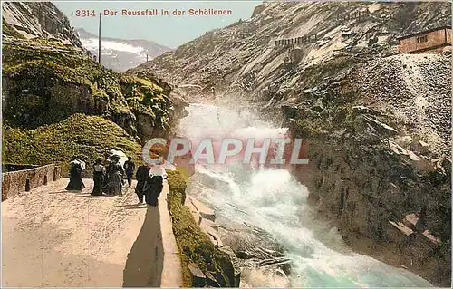 Cartes postales Der Reussfall in der Schoilenen