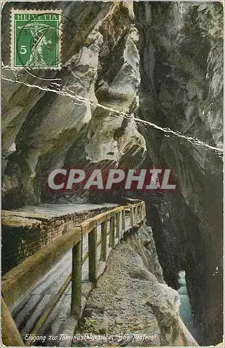 Cartes postales Eingang zur Taminaschlucht bei Bad Pfafers