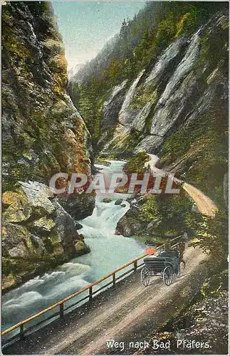 Cartes postales Weg nach Bad Pfafers