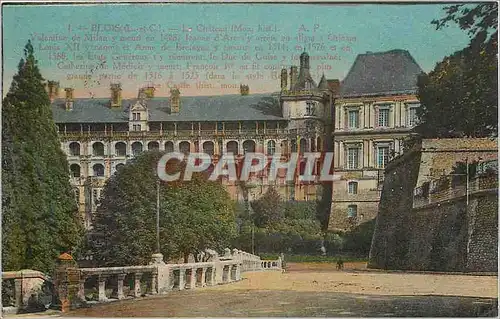 Ansichtskarte AK Blois L et C Le Chateau Mon Hist