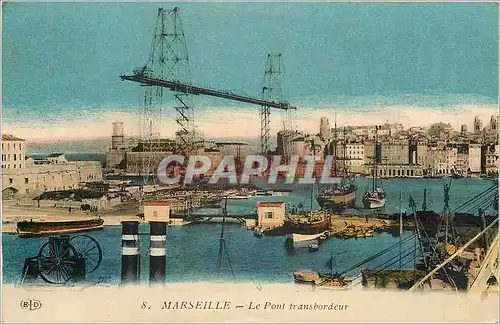 Cartes postales Marseille Le Pont Transbordeur