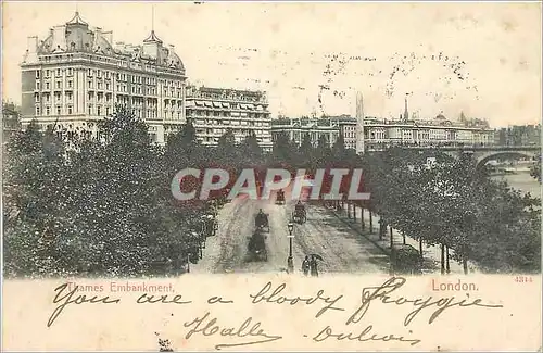 Cartes postales Thames Embankment