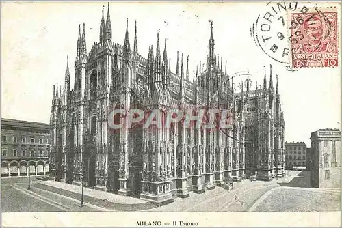 Cartes postales Milano II Duomo