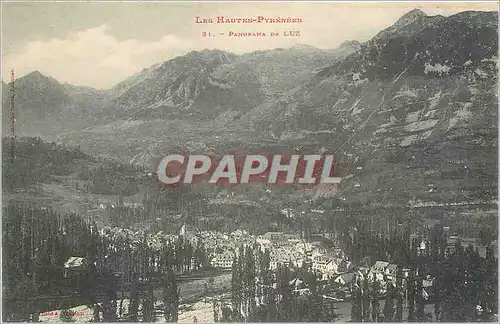 Cartes postales Les Hautes Pyrenees Panorama de Luz