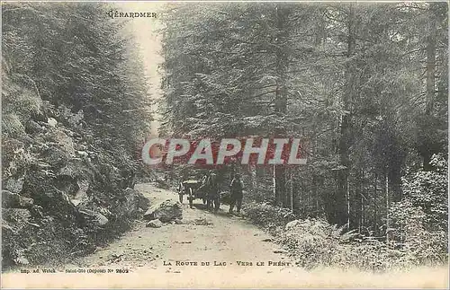 Ansichtskarte AK Gerardmer La Route du Lac Vers le Pheny