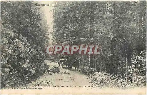 Cartes postales Gerardmer La Route du Lac Vers le Pheny