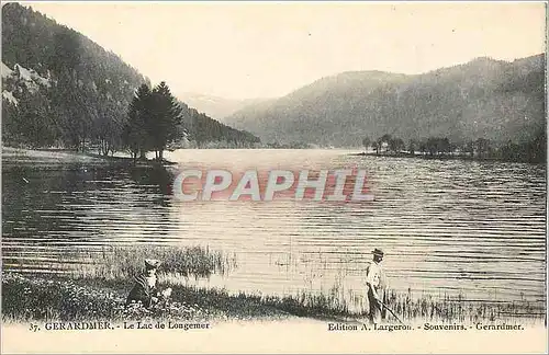 Ansichtskarte AK Gerardmer Le Lac de Longemer