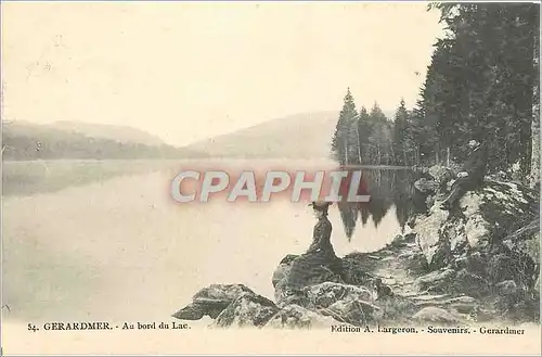 Cartes postales Gerardmer Au bord du Lac