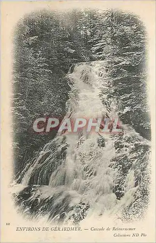 Cartes postales Environs de Gerardmer Cascade de Retournemer