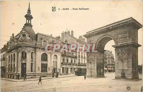 Cartes postales Dijon Porte Guillaume Tramway