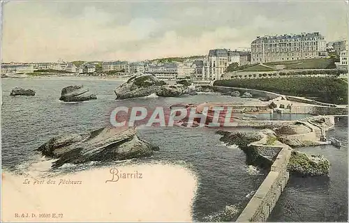 Cartes postales Biarritz Le Port des Pecheurs