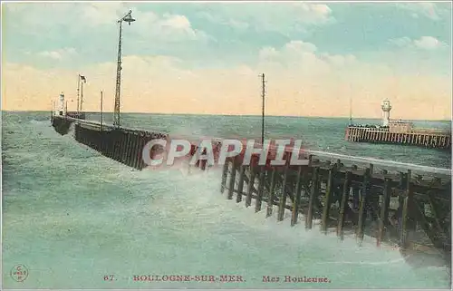 Cartes postales Boulogne sur Mer Mer Houleune