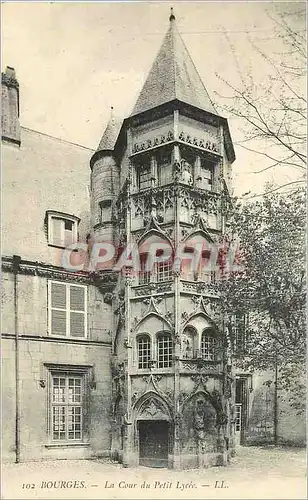 Cartes postales Bourges La Cour du Petit Lycee