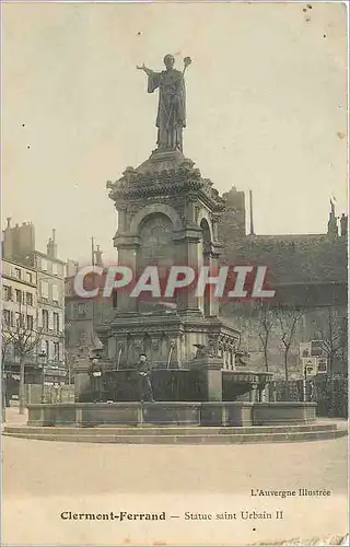 Ansichtskarte AK Clermont Ferrand Statue Saint Urbain II