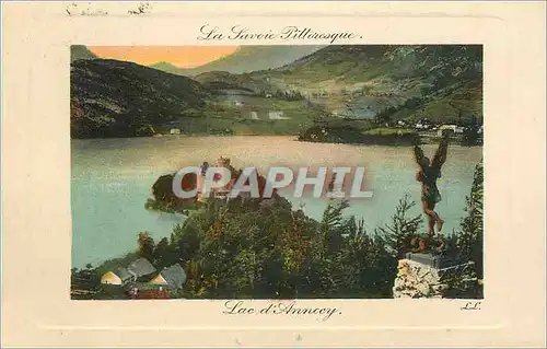 Cartes postales La Savoie Pittoresque Lac d'Annecy