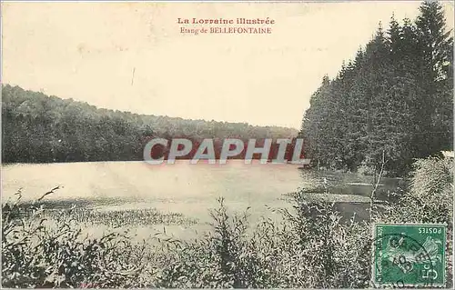 Cartes postales La Lorraine Etang de Bellefontaine