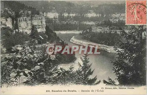 Cartes postales Bassin du Doubs Bassin de l'Echo