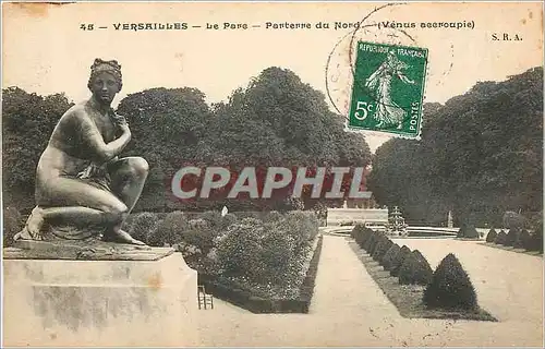 Cartes postales Versailles Le Parc Parterre du Nord