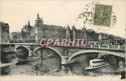 Cartes postales Paris La Conciergerie