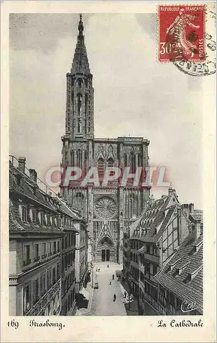 Cartes postales Strasbourg La Cathedrale