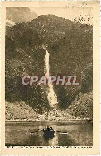 Cartes postales Luchon Lac d'Oo La Grande Cascade