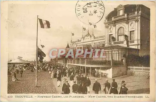 Ansichtskarte AK Trouville Nouveau Casino Les Planches