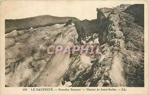 Ansichtskarte AK Le Dauphine Grandes Rousses Glacier de Saint Sorlin