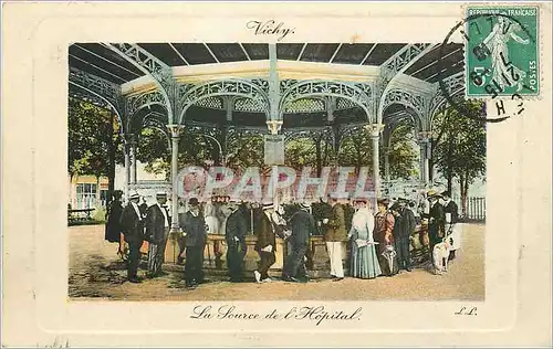 Cartes postales Vichy La Source de l'Hopital