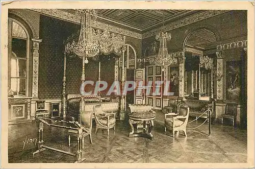 Ansichtskarte AK Chateau de Compiegne Chambre a Coucher des Imperatrices