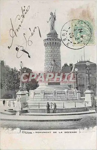 Cartes postales Dijon Monument de la Defense