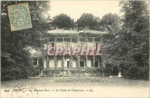 Cartes postales Vichy Le Nouveau Parc Le Chalet de l'Empereur