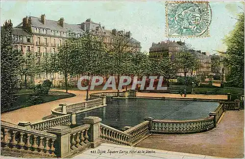 Cartes postales Dijon Square Darcy Hotel de la Cloche