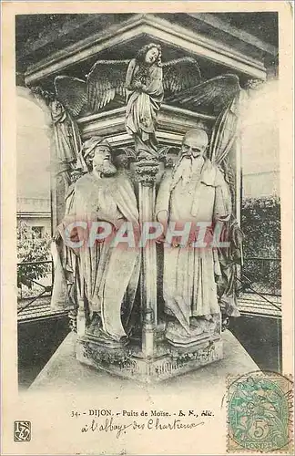 Cartes postales Dijon Puits de Moise