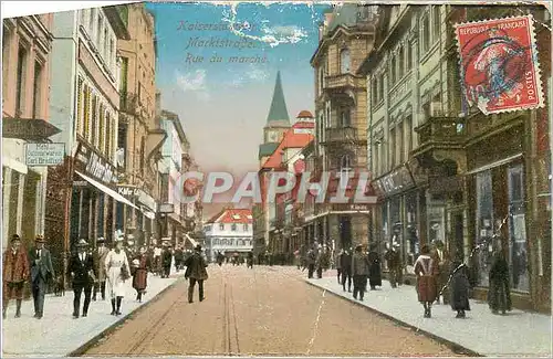 Cartes postales Marktstrasse Rue du marche Kaiserslautern