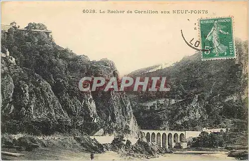 Cartes postales Le Rocher de Cornillon aux Neuf Ponts