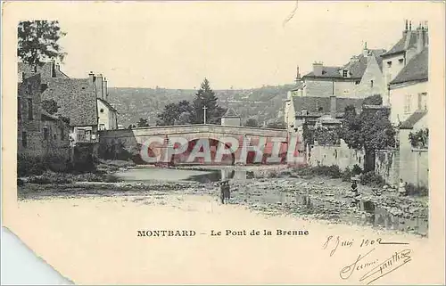 Cartes postales Montbard Le Pont de la Brenne