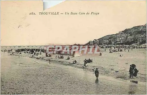 Cartes postales Trouville Un Beau Coin de Plage