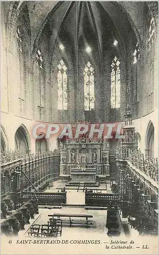 Ansichtskarte AK Saint Bertrand de Comminges Interieur de la Cathedrale