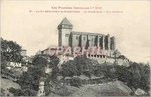 Cartes postales Saint Bertrand de Comminges La Cathedrale Vue generale