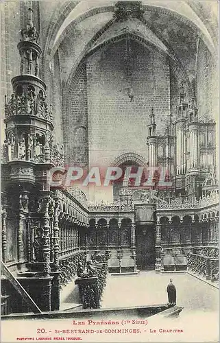 Cartes postales St Bertrand de Comminges Le Chapitre Orgue