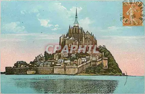 Cartes postales Le Mont St Michel Cote Est