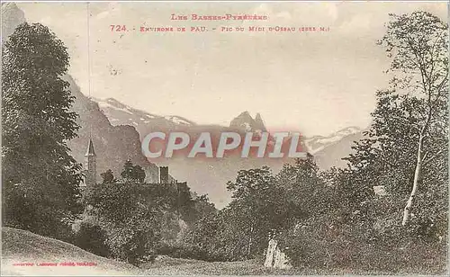 Cartes postales Environs de Pau Pic du Midi d'Ossau